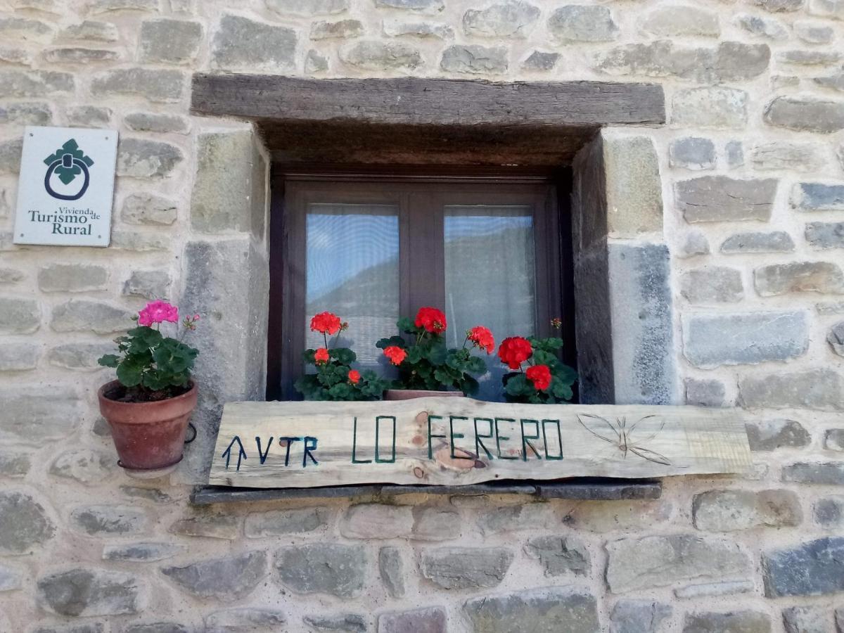 Casa Rural Lo Ferrero Guest House Belsue Bagian luar foto